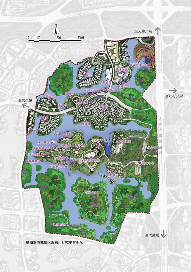 BIM建筑|麓湖水城上的风帆： 旅客中间 / HC+2 Studio