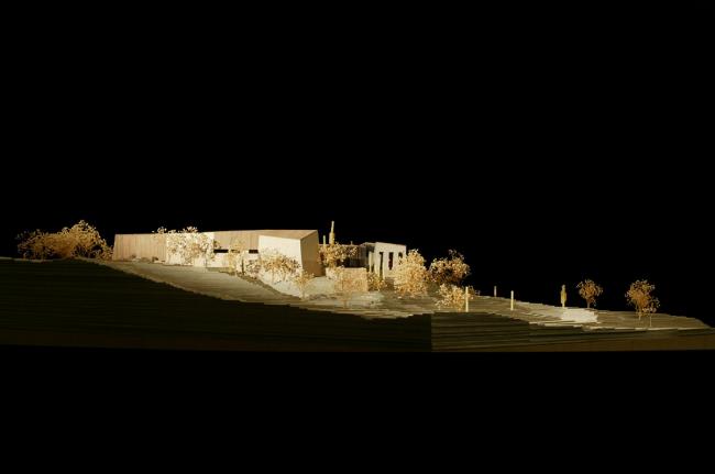 BIM建筑|粗野主义，禅宗花圃——戈壁中的精巧室第