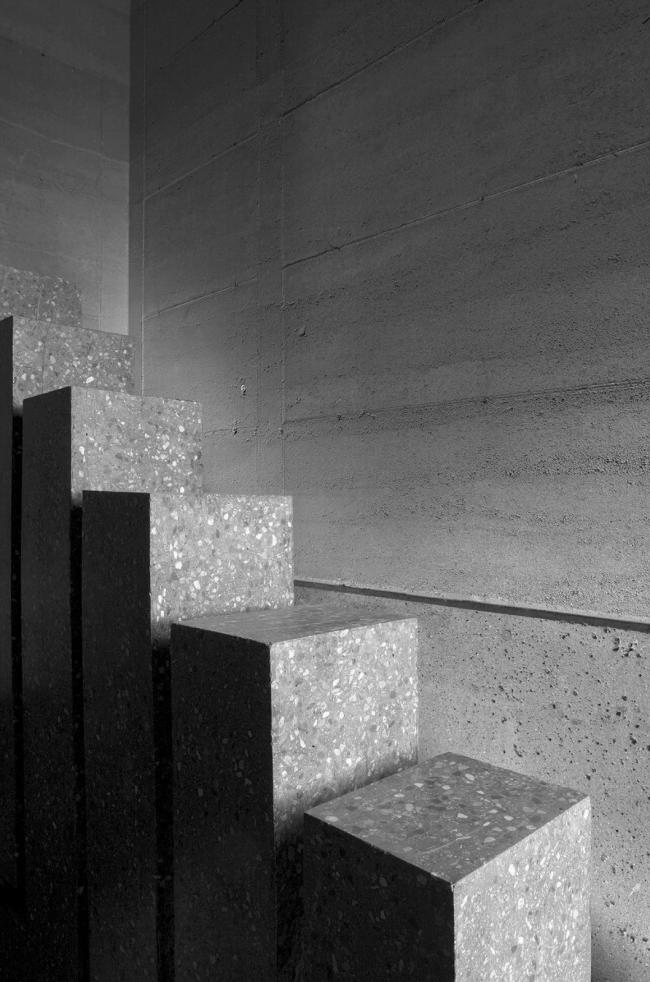 BIM建筑|粗野主义，禅宗花圃——戈壁中的精巧室第