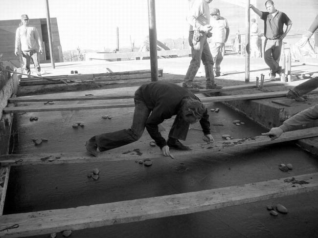 BIM建筑|粗野主义，禅宗花圃——戈壁中的精巧室第