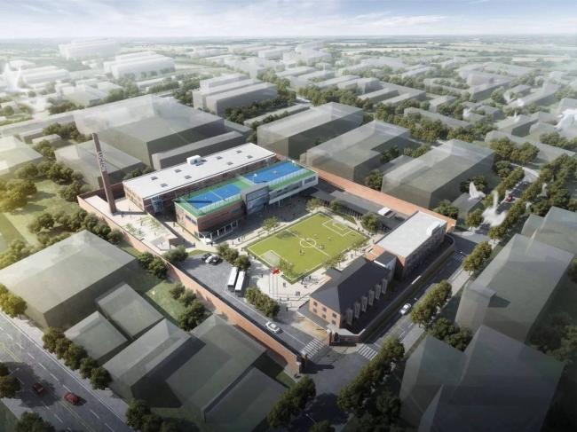 BIM建筑|循典而新，天然悦动——英国莱克顿国际黉舍上海分校 / Eva Architects