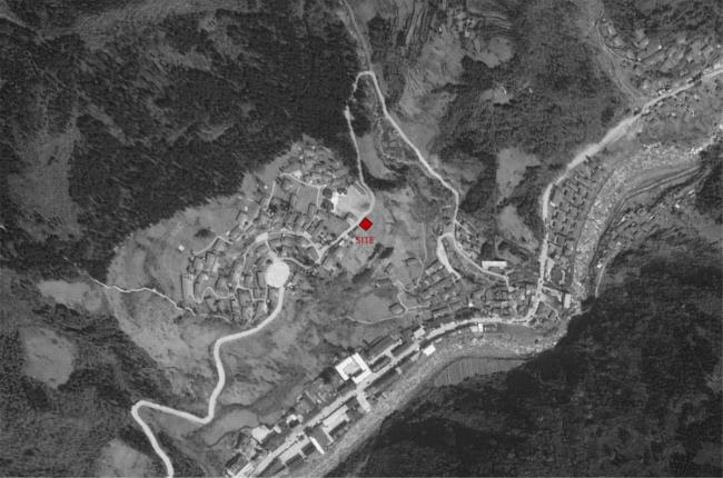 BIM建筑|邻接峡谷，融进聚落：黑竹沟禅驿精品酒店招待中间 / 研筑舍建筑设计