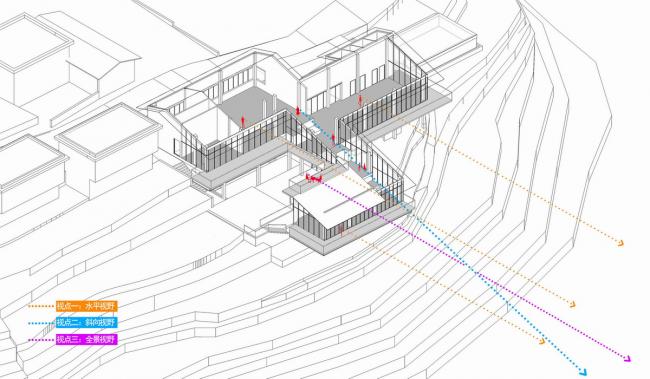 BIM建筑|邻接峡谷，融进聚落：黑竹沟禅驿精品酒店招待中间 / 研筑舍建筑设计