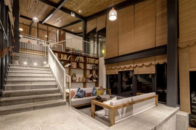 BIM建筑|邻接峡谷，融进聚落：黑竹沟禅驿精品酒店招待中间 / 研筑舍建筑设计