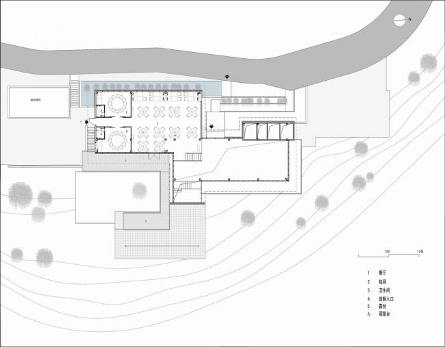 BIM建筑|邻接峡谷，融进聚落：黑竹沟禅驿精品酒店招待中间 / 研筑舍建筑设计