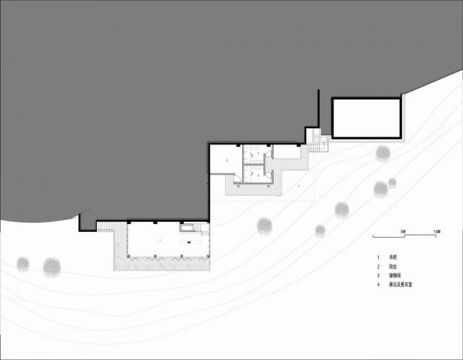 BIM建筑|邻接峡谷，融进聚落：黑竹沟禅驿精品酒店招待中间 / 研筑舍建筑设计