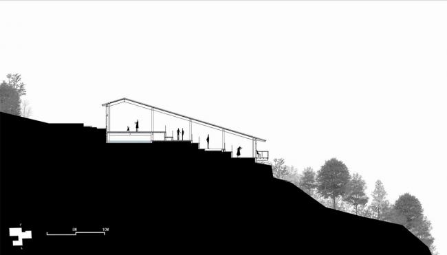 BIM建筑|邻接峡谷，融进聚落：黑竹沟禅驿精品酒店招待中间 / 研筑舍建筑设计