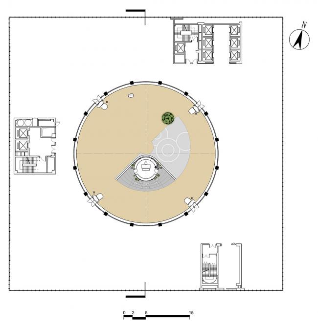 BIM建筑|管中窥豹，上海喜玛拉雅中间无极场茶馆设计 / 上海善祥建筑设计