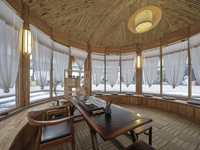 BIM建筑|管中窥豹，上海喜玛拉雅中间无极场茶馆设计 / 上海善祥建筑设计