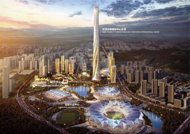 BIM建筑|走马看花，温润剔透：深圳世茂深港国际中间展现馆 / 水石设计