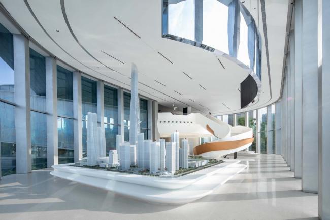 BIM建筑|走马看花，温润剔透：深圳世茂深港国际中间展现馆 / 水石设计