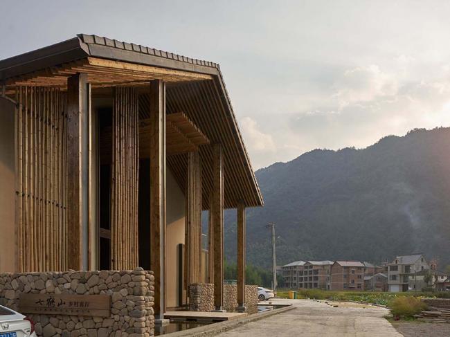 BIM建筑|七鹤山•村落客堂 / 中国美术学院景致建筑设计研讨总院