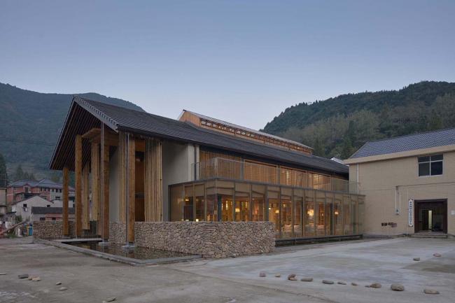 BIM建筑|七鹤山•村落客堂 / 中国美术学院景致建筑设计研讨总院