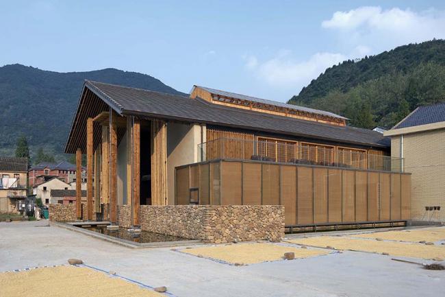 BIM建筑|七鹤山•村落客堂 / 中国美术学院景致建筑设计研讨总院