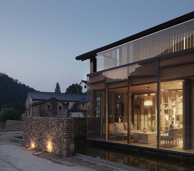 BIM建筑|七鹤山•村落客堂 / 中国美术学院景致建筑设计研讨总院