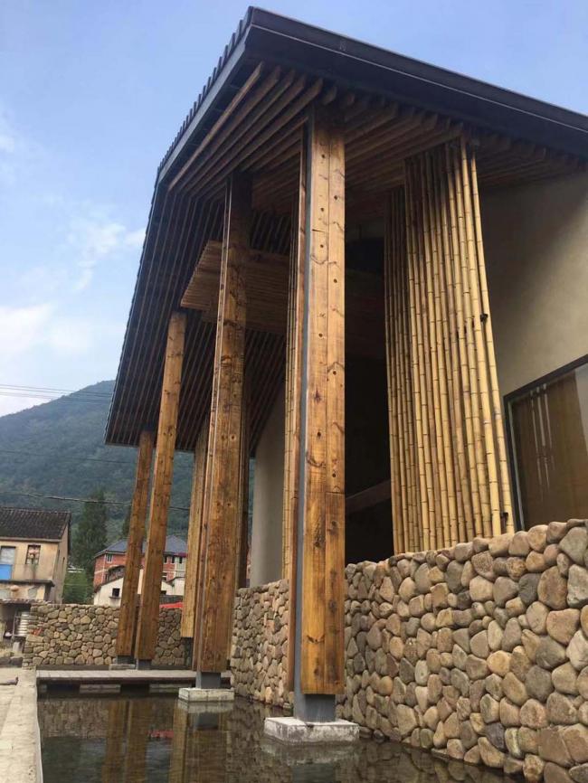 BIM建筑|七鹤山•村落客堂 / 中国美术学院景致建筑设计研讨总院