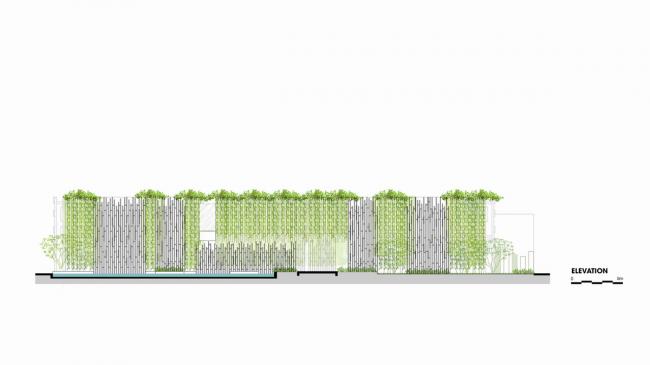 BIM建筑|千寻丛林瀑布倾注而下的光影空间：Naman 温泉会所 / MIA Design Studio