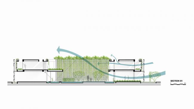 BIM建筑|千寻丛林瀑布倾注而下的光影空间：Naman 温泉会所 / MIA Design Studio