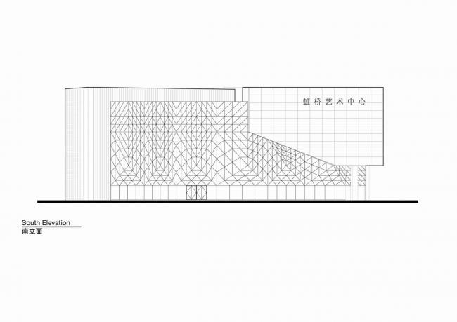 BIM建筑|现代轻透与传统厚重融合的美感：上海虹桥艺术中间 / BAU