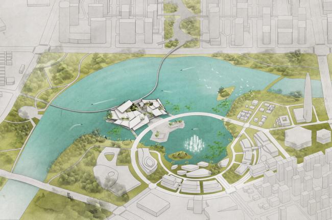 BIM建筑|“一叶轻船”—— MAD博得义乌年夜剧院设计权