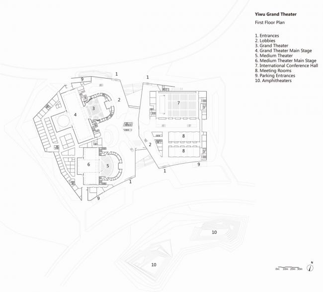 BIM建筑|“一叶轻船”—— MAD博得义乌年夜剧院设计权