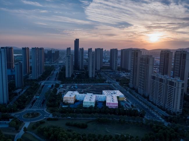 BIM建筑|姑苏太湖新城吴郡幼儿园，江苏姑苏 / 启发设计团体股份有限公司