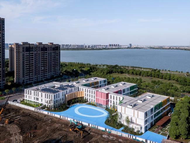 BIM建筑|姑苏太湖新城吴郡幼儿园，江苏姑苏 / 启发设计团体股份有限公司