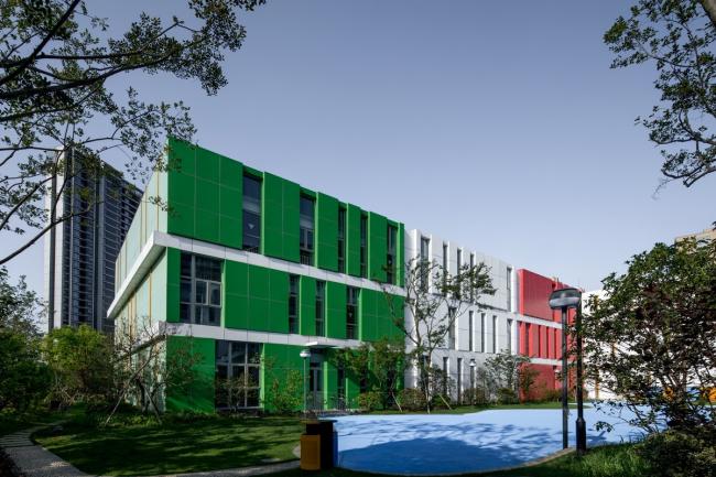 BIM建筑|姑苏太湖新城吴郡幼儿园，江苏姑苏 / 启发设计团体股份有限公司