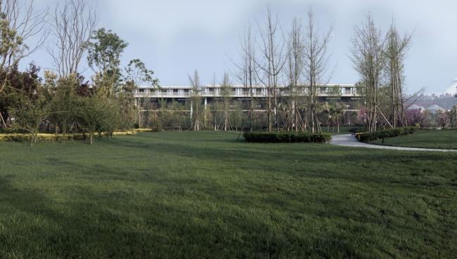 BIM建筑|舍得文化中间 / 很是建筑