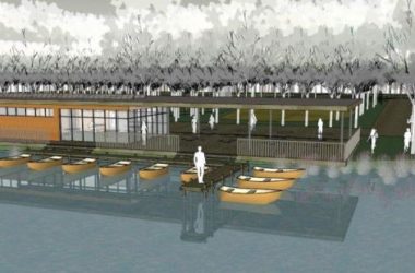 Sketchup景观模型|码头景观，现代风格-BIM建筑网