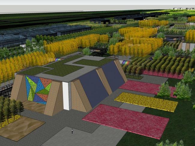 Sketchup景观模型|庭院花园，现代风格，公园景观