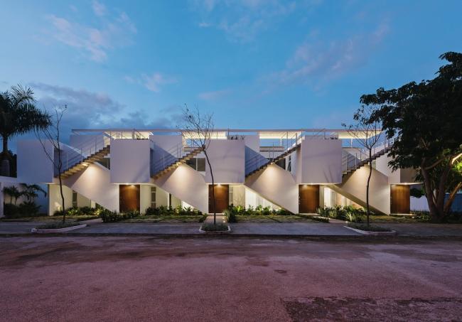 BIM建筑|索纳塔室第，应用楼梯打造交叉的公共及私家空间 / Arkham Projects