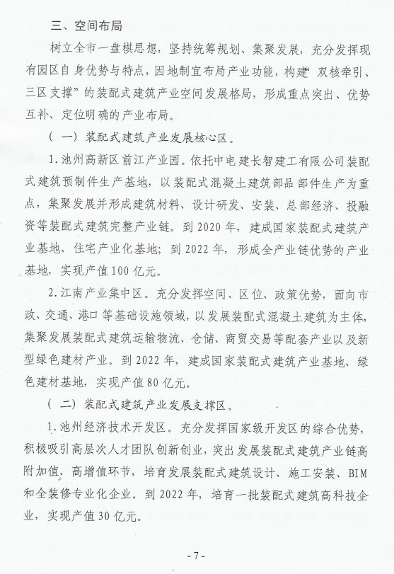 BIM与装配式|池州市装配式建筑产业发展实施方案及若干政策