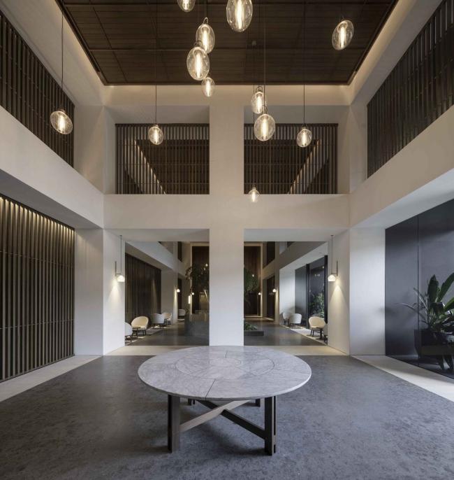 BIM建筑|吉隆坡阿丽拉孟沙酒店，内嵌的天井 / 如恩设计研讨室