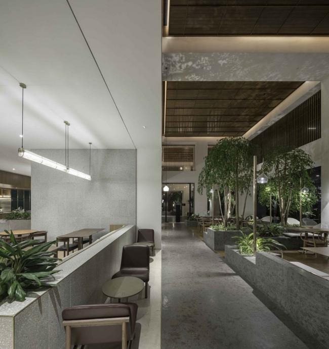 BIM建筑|吉隆坡阿丽拉孟沙酒店，内嵌的天井 / 如恩设计研讨室