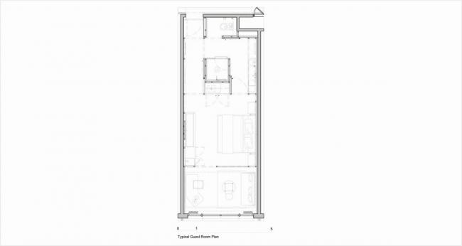 BIM建筑|吉隆坡阿丽拉孟沙酒店，内嵌的天井 / 如恩设计研讨室