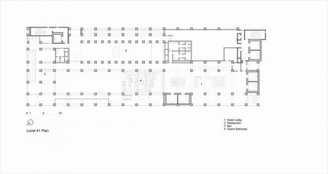 BIM建筑|吉隆坡阿丽拉孟沙酒店，内嵌的天井 / 如恩设计研讨室