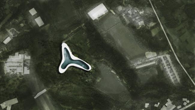 BIM建筑|云雾氤氲，丝带超脱：云镜 · 花圃暖锅餐厅 / 慕达建筑