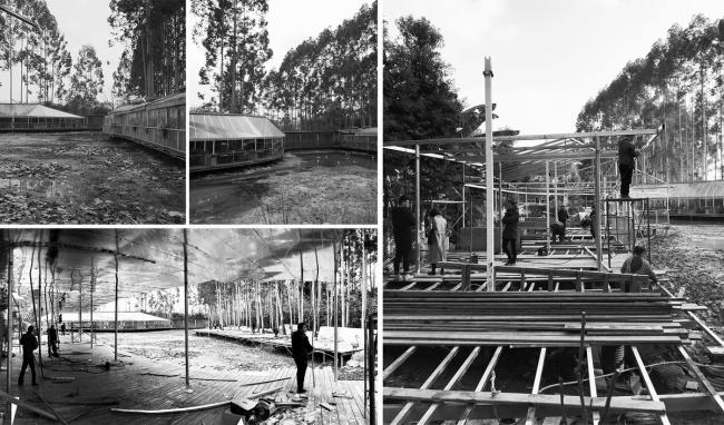 BIM建筑|云雾氤氲，丝带超脱：云镜 · 花圃暖锅餐厅 / 慕达建筑