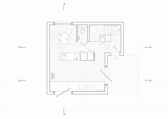 BIM建筑|巴雷特师长教师的家，“戏精版”空间设计 / Daniel Zamarbide
