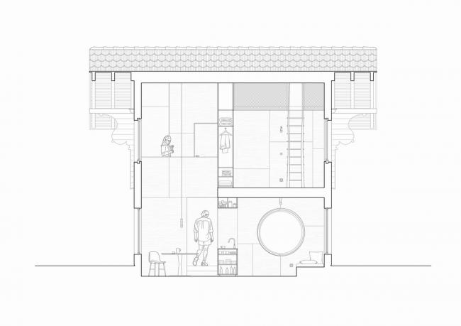 BIM建筑|巴雷特师长教师的家，“戏精版”空间设计 / Daniel Zamarbide