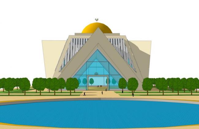 Sketchup文化模型|清真寺，宗教建筑