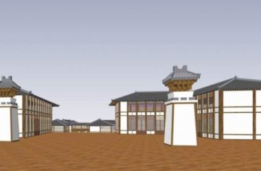 Sketchup商业模型|商业街，中式风格-BIM建筑网