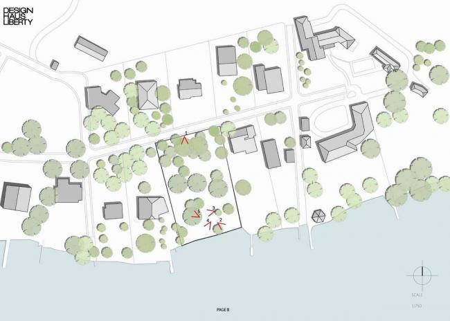 BIM建筑|湖边绽开的白色花瓣：意年夜利滨湖度假屋 / Design Haus Liberty