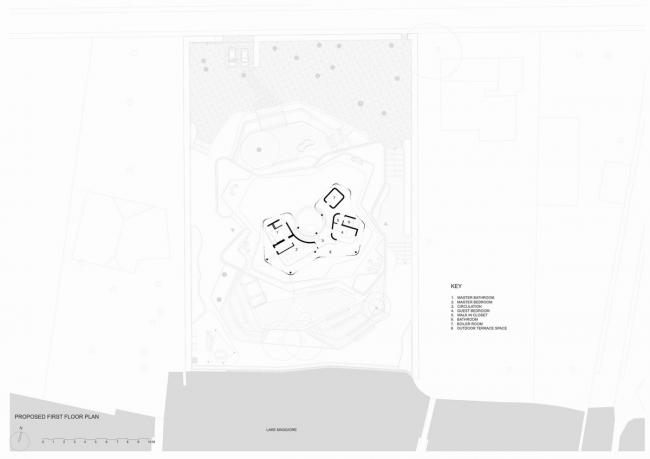 BIM建筑|湖边绽开的白色花瓣：意年夜利滨湖度假屋 / Design Haus Liberty