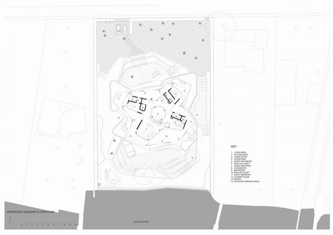 BIM建筑|湖边绽开的白色花瓣：意年夜利滨湖度假屋 / Design Haus Liberty