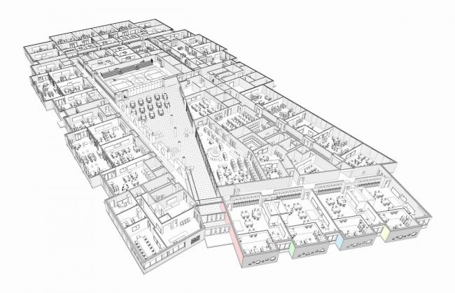 BIM建筑|开放互动，融进几何元素：罗克福德公立小学 / CannonDesign
