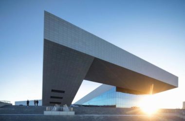 BIM建筑|扬帆远航的“沙漠方船”：克拉玛依区域数字收集把持中间 / 上海华都建筑计划设计-BIM建筑网