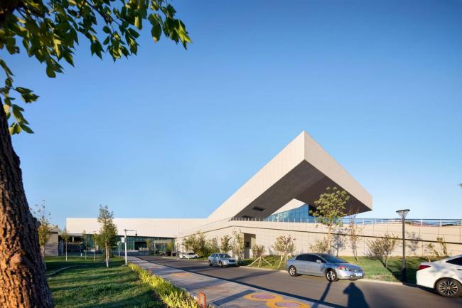 BIM建筑|扬帆远航的“沙漠方船”：克拉玛依区域数字收集把持中间 / 上海华都建筑计划设计