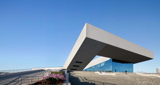 BIM建筑|扬帆远航的“沙漠方船”：克拉玛依区域数字收集把持中间 / 上海华都建筑计划设计